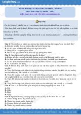 Đề thi học kì 1 KHTN 6 Cánh diều - Đề số 12